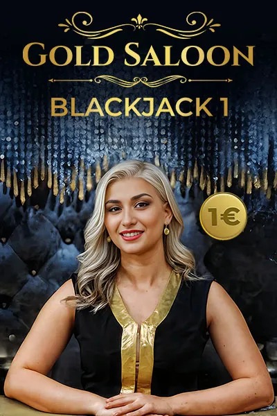 Gold Saloon Blackjack dal vivo